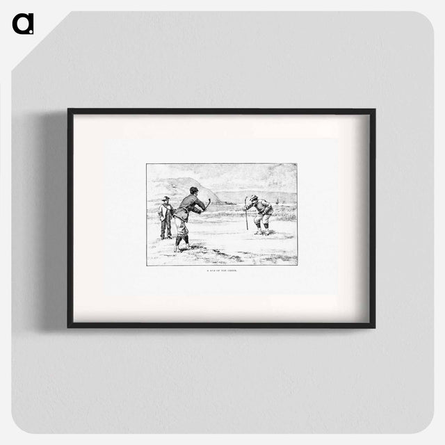 アートポスター-Vintage Golfers from Won at the Last Hole
 - 大英図書館 Poster.