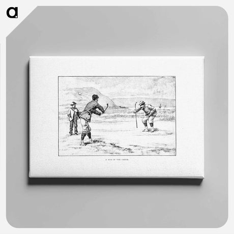 アートパネル-Vintage Golfers from Won at the Last Hole
 - 大英図書館 Canvas.