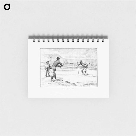 アートメモ帳-Vintage Golfers from Won at the Last Hole
 - 大英図書館 Memo.