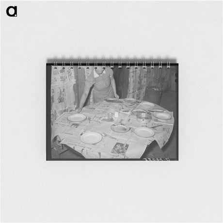 アートメモ帳-Cotton Gin Waste
 - ラッセル リー Memo.