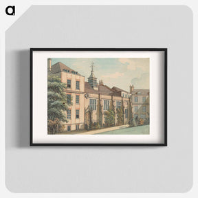 アートポスター-Staple Inn
 - イェール大学アートギャラリー Poster.