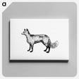 アートパネル-Mountain Fox
 - 大英図書館 Canvas.