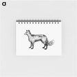アートメモ帳-Mountain Fox
 - 大英図書館 Memo.