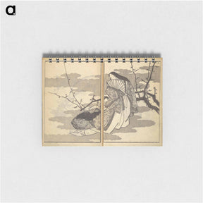 アートメモ帳-Old Manji’s Cursive Picture Album - 葛飾 北斎 Memo.
