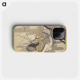 Old Manji's Cursive Picture Album - Katsushika Hokusai Phone Case.