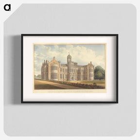 アートポスター-South West View of Ingestre, Staffordshire; the Seat of the Right Honourable Earl Talbot
 - イェール大学アートギャラリー Poster.