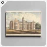 アートパネル-South West View of Ingestre, Staffordshire; the Seat of the Right Honourable Earl Talbot
 - イェール大学アートギャラリー Canvas.