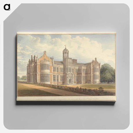 アートパネル-South West View of Ingestre, Staffordshire; the Seat of the Right Honourable Earl Talbot
 - イェール大学アートギャラリー Canvas.