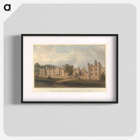 アートポスター-South East View of Blithfield, Staffordshire; the Seat of the Right Honourable Lord Bagot
 - イェール大学アートギャラリー Poster.