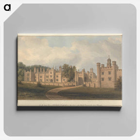 アートパネル-South East View of Blithfield, Staffordshire; the Seat of the Right Honourable Lord Bagot
 - イェール大学アートギャラリー Canvas.
