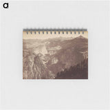 アートメモ帳-Yosemite Valley from Above
 - エドワード マイブリッジ Memo.