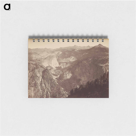 アートメモ帳-Yosemite Valley from Above
 - エドワード マイブリッジ Memo.