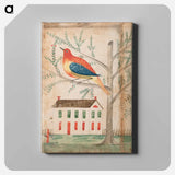 アートパネル-House and Bird on a Tree
 - バーンズ・コレクション Canvas.