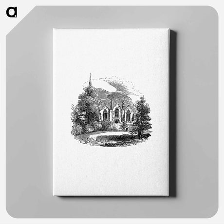 アートパネル-Ledbury Church
 - 大英図書館 Canvas.