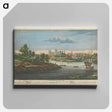アートパネル-A View of the City of York from near ye Confluence of the Rivers Ouse & Foss
 - イェール大学アートギャラリー Canvas.