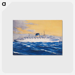 アートポストカード-T.S.S. Olympia
 - ボストン公共図書館 Postcard.