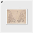 アートポストカード-Hokusai's Album of Sketches - 葛飾 北斎 Postcard.