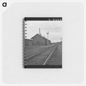 アートメモ帳-Railroad station of western Washington town - ドロテア ラング Memo.