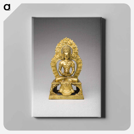 アートパネル-Seated Amitāyus Buddha
 - セントルイス美術館 Canvas.