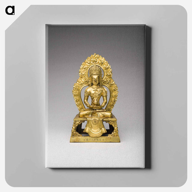 アートパネル-Seated Amitāyus Buddha
 - セントルイス美術館 Canvas.