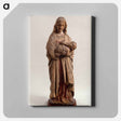 アートパネル-Standing Virgin with Christ Child
 - バーンズ・コレクション Canvas.