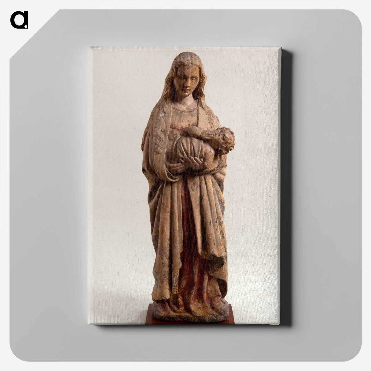 アートパネル-Standing Virgin with Christ Child
 - バーンズ・コレクション Canvas.