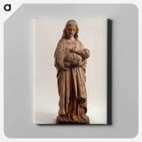 アートパネル-Standing Virgin with Christ Child
 - バーンズ・コレクション Canvas.
