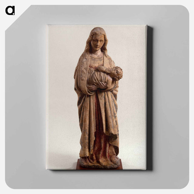 アートパネル-Standing Virgin with Christ Child
 - バーンズ・コレクション Canvas.