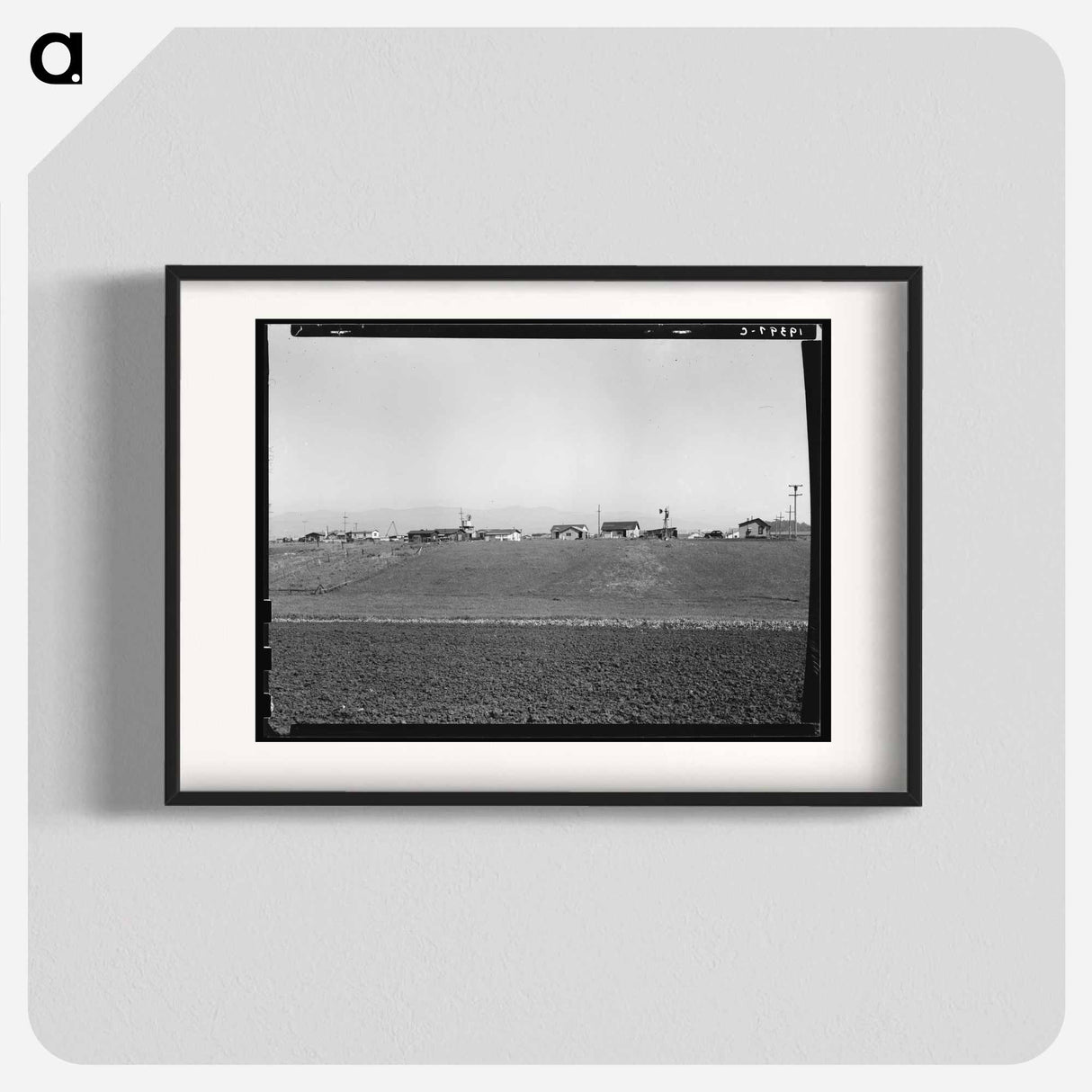 Outskirts of Salinas, California - Dorothea Lange Poster.
