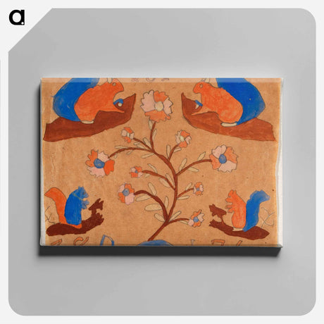 アートパネル-Four Squirrels
 - バーンズ・コレクション Canvas.