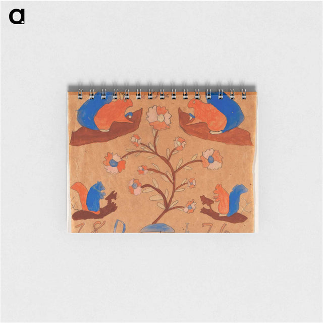 アートメモ帳-Four Squirrels
 - バーンズ・コレクション Memo.