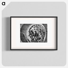 アートポスター-Life Below the Surface: Incidents and Anecdotes Beyond the Light of Day, Startling Adventures.. Mines, and the Mode of Working Them
 - 大英図書館 Poster.