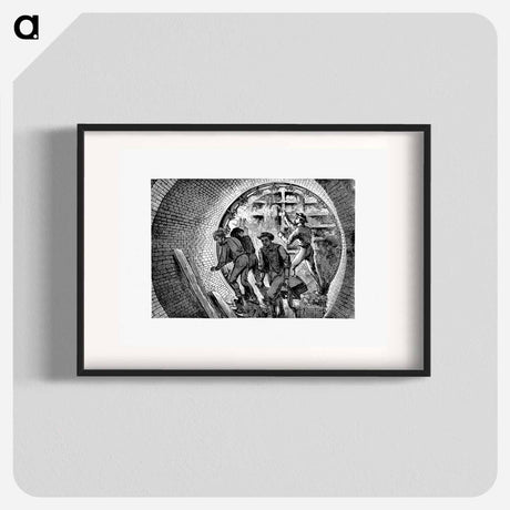 アートポスター-Life Below the Surface: Incidents and Anecdotes Beyond the Light of Day, Startling Adventures.. Mines, and the Mode of Working Them
 - 大英図書館 Poster.