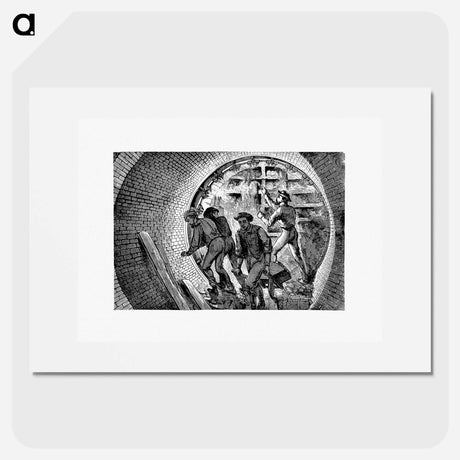 アートポスター-Life Below the Surface: Incidents and Anecdotes Beyond the Light of Day, Startling Adventures.. Mines, and the Mode of Working Them
 - 大英図書館 Poster.