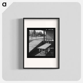アートポスター-Detail of old railroad station - ドロテア ラング Poster.