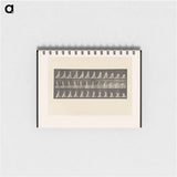 アートメモ帳-Sheer Dress Walker
 - エドワード マイブリッジ Memo.