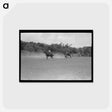 アートポストカード-Calf Roping at Quemado
 - ラッセル リー Postcard.