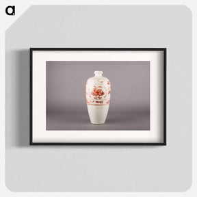 アートポスター-Prunus Vase with Floral Scrolls
 - セントルイス美術館 Poster.