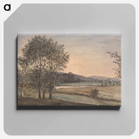 アートパネル-Landscape with Trees; a River in the Background
 - イェール大学アートギャラリー Canvas.