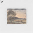 アートメモ帳-Landscape with Trees; a River in the Background
 - イェール大学アートギャラリー Memo.