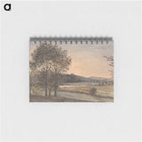 アートメモ帳-Landscape with Trees; a River in the Background
 - イェール大学アートギャラリー Memo.
