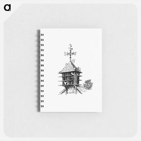 アートメモ帳-Bird House from Sing-Song: A Nursery Rhyme Book
 - 大英図書館 Memo.