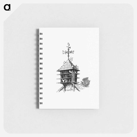アートメモ帳-Bird House from Sing-Song: A Nursery Rhyme Book
 - 大英図書館 Memo.