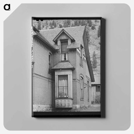 アートパネル-Entrance to Beauty Parlor and Barber Shop
 - ラッセル リー Canvas.