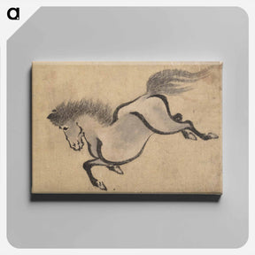アートパネル-Album of Sketches by Katsushika Hokusai and His Disciples - 葛飾 北斎 Canvas.