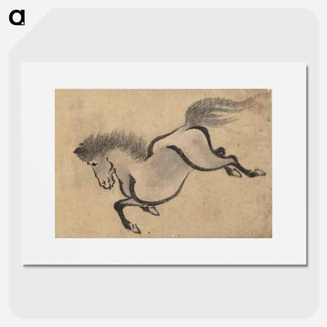 アートポスター-Album of Sketches by Katsushika Hokusai and His Disciples - 葛飾 北斎 Poster.