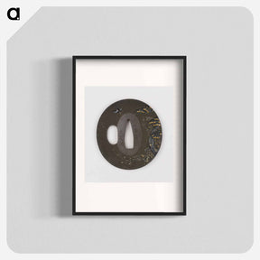アートポスター-Pine, Bamboo, Prunus, and Swallow Tsuba
 - セントルイス美術館 Poster.