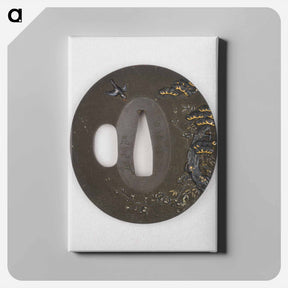アートパネル-Pine, Bamboo, Prunus, and Swallow Tsuba
 - セントルイス美術館 Canvas.