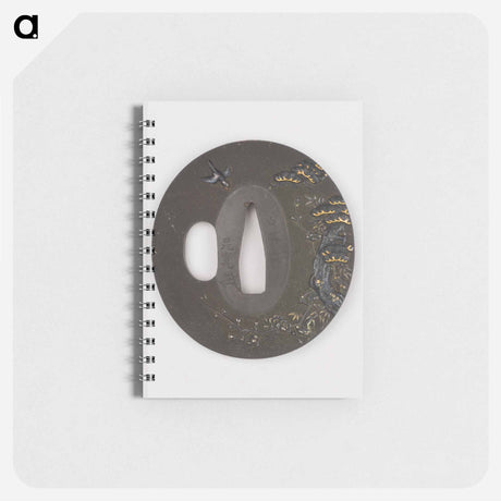アートメモ帳-Pine, Bamboo, Prunus, and Swallow Tsuba
 - セントルイス美術館 Memo.
