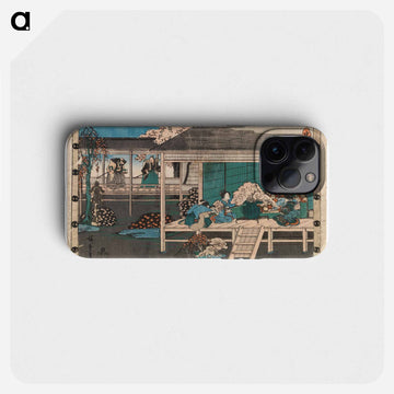 Naisia kuistilla
 - 歌川 広重 Phone Case.